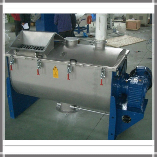 Double Ribbon Horizontal Detergent Powder Mixer for Daily Chemical Industry