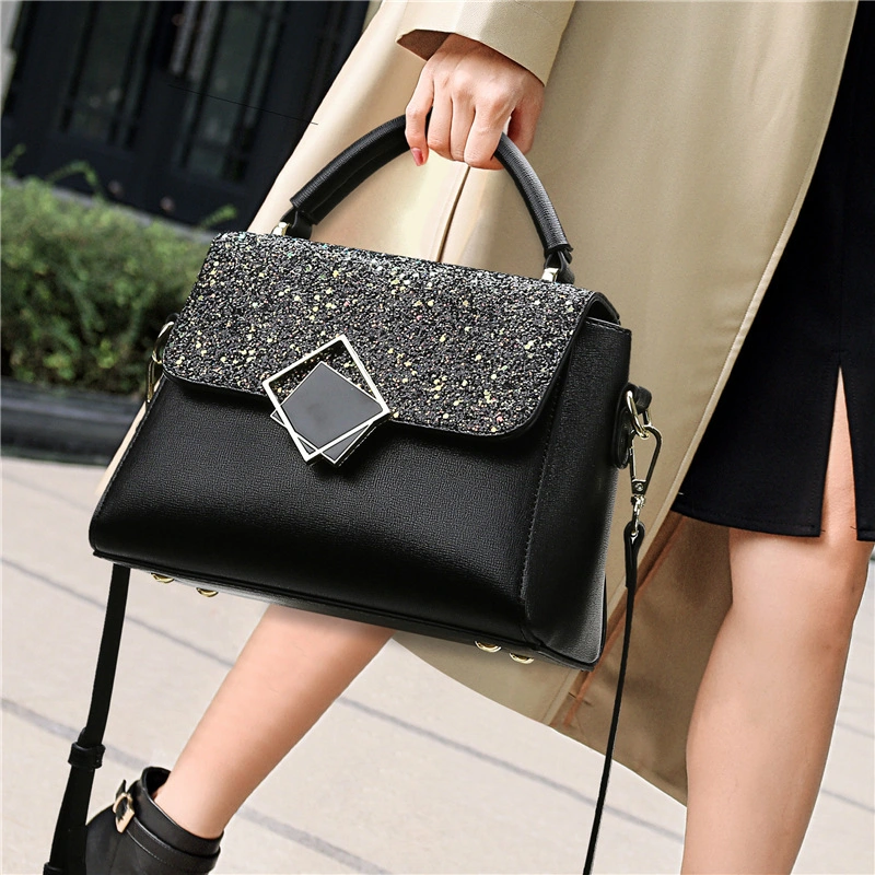 (WDL7407) Fashion PU Leather Handbag Shoulder Bag