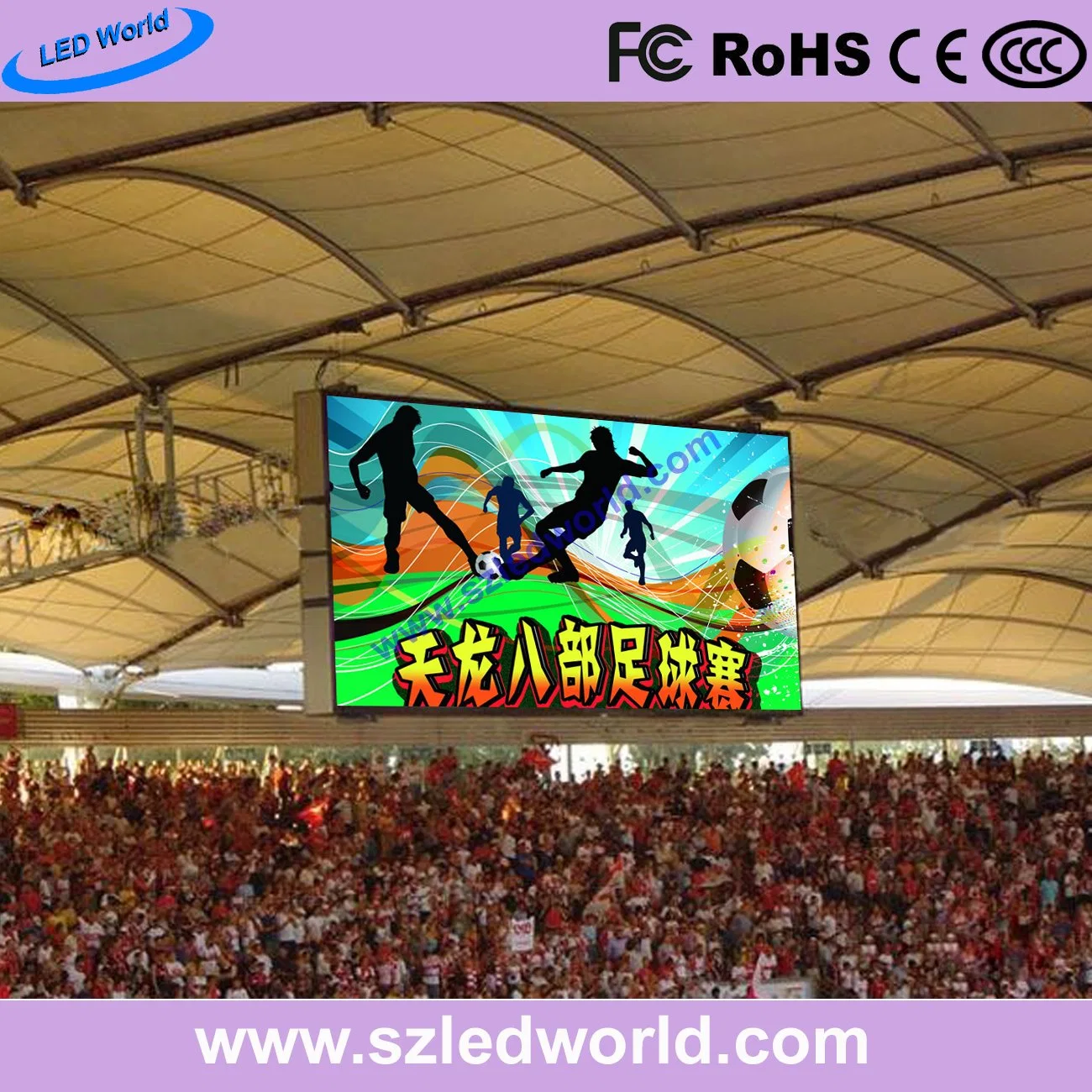 Hot Sale Large LED Indoor Display Stage Background LED Display (P3.91 P4.81 P5.95 P6.25)