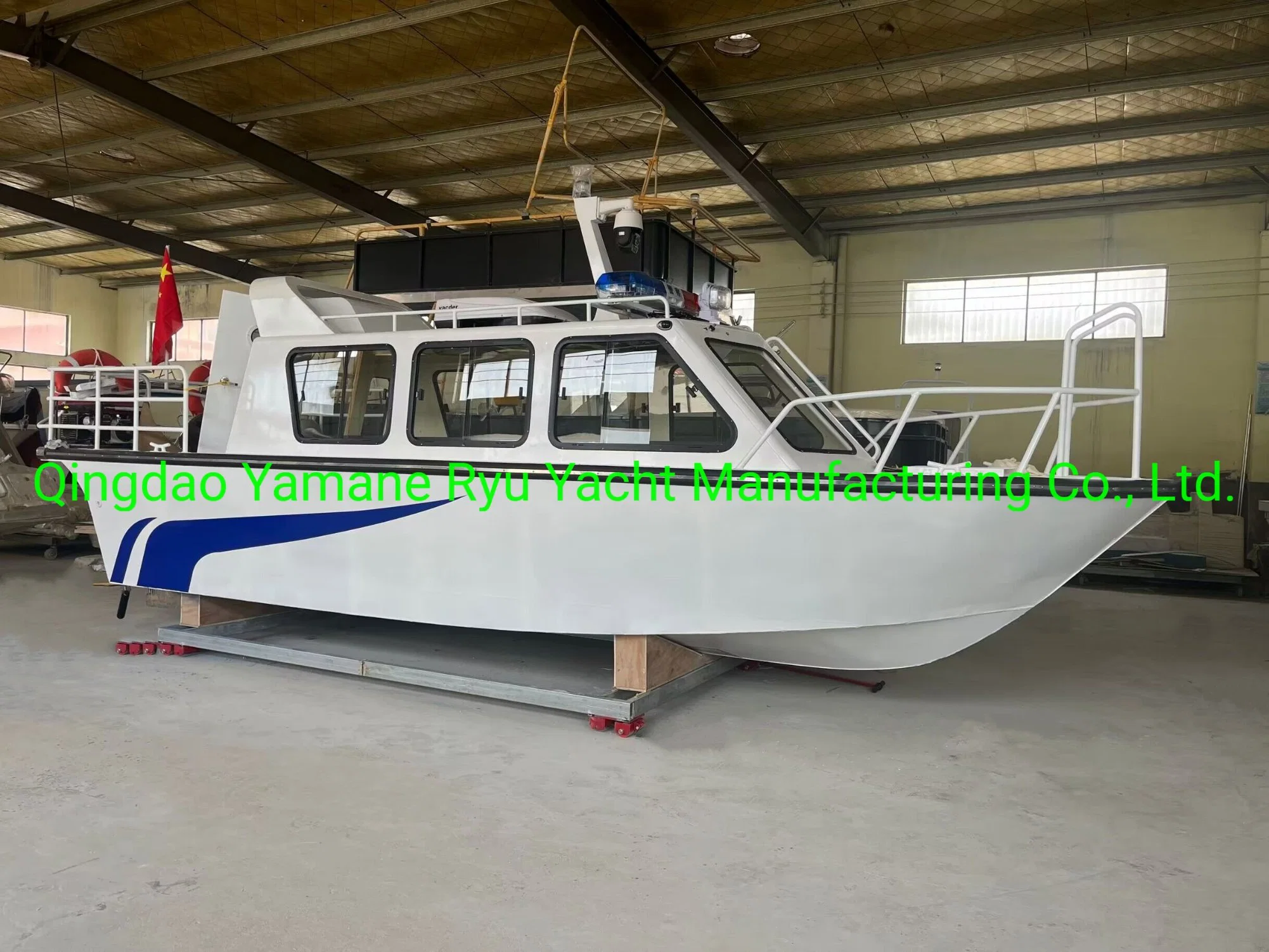 25FT 7.50m Aluminum Paw Patrol Boat Cabin Pilot Patrol Boat Rescue Boat