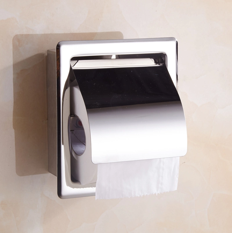 Double Stainless Steel Paper Dispensers in Recessed Type (KW-A20)