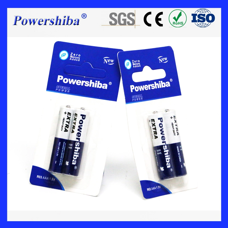 1.5V Mercury Free Cheap Price AAA Primary Dry Battery for Toys