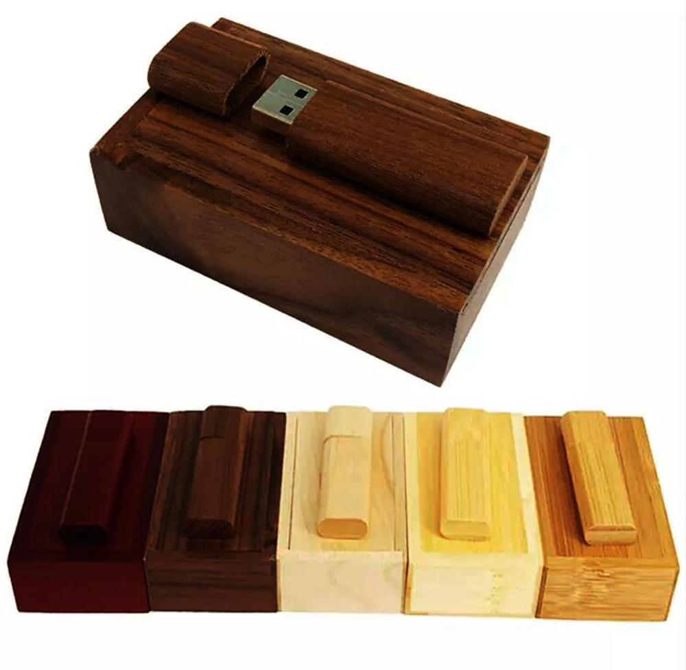 شعار مخصص Wood USB Flash Drive 2.0 سعة 1 تيرابايت 2 تيرابايت ذاكرة DIY Gift الخشبية Memory Stick سعة 2 جيجابايت وسعة 4 جيجابايت وسعة 8 جيجابايت و64 جيجابايت محرك Pendrive سعة 32 جيجابايت للقلم