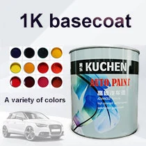 Commerce de gros Spray bonne couleur de peinture voiture Prix compétitif de l'acrylique Peinture Auto Focus HS 1K Basecoat avec haute Chroma