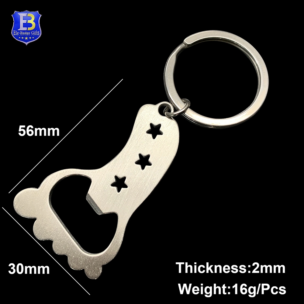 Customized Branded Stocks Cool Engraved Bottle Opener Keyring