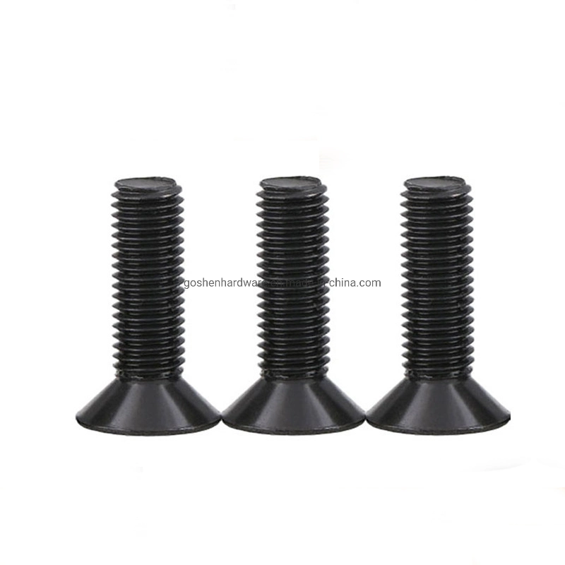 Black Oxide Countersunk Machine Screw, Countersunk Socket Head Screw