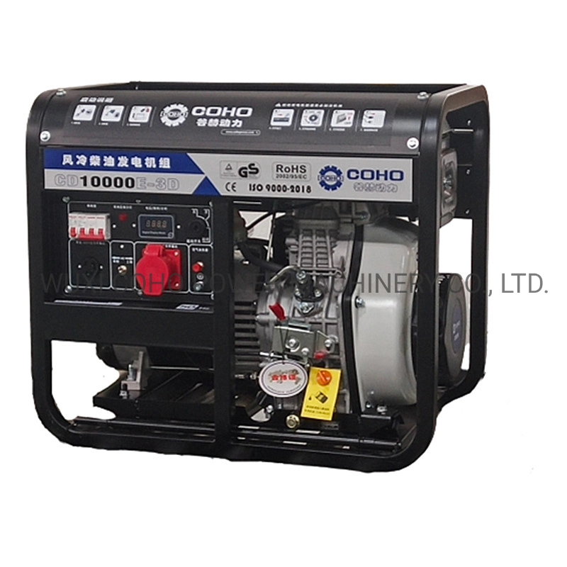 3 Phase One Cylinder Open Frame 8kVA Industrial Diesel Generator