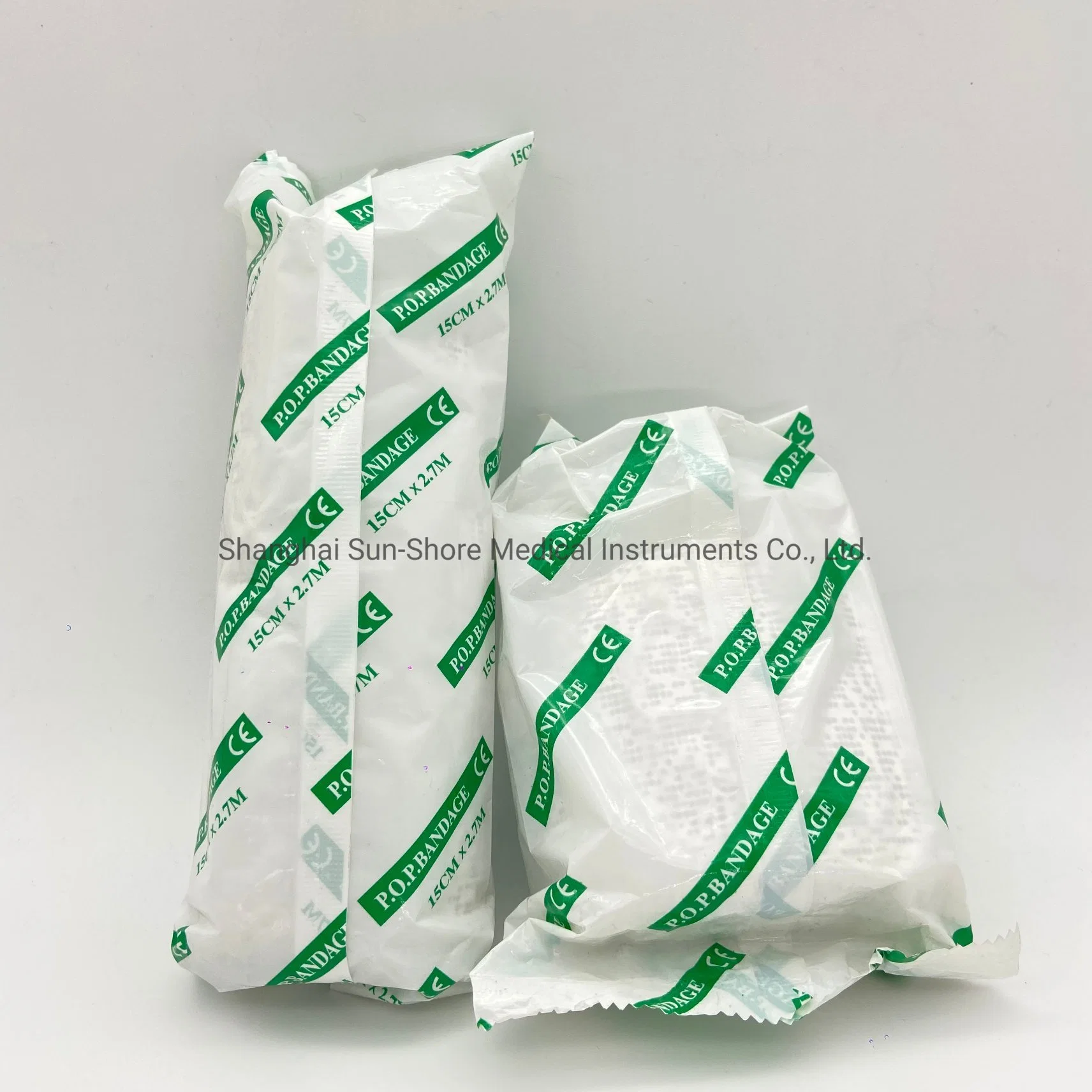 Disposable Consumables Gypsum Plaster of Paris Bandage Rolls