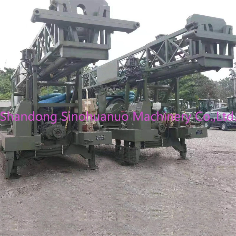 600m Skid Mounted Drill Rig/Rotary Drilling Rig and DTH Drilling Rig for Sale Which Install on Your Truck