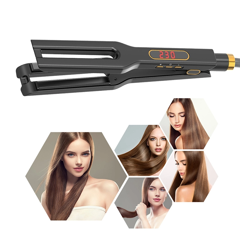 Koofex Planchas De Cabello professional LCD Ceramic Four Boards 450f Hair Straightener