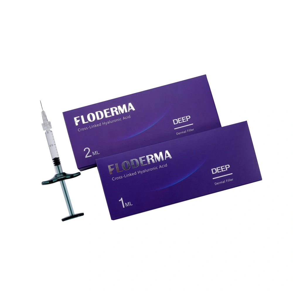 Cross-Linked Hyaluronic Acid Floderma Deep 2ml for Nose Shaping Dermal Fillers