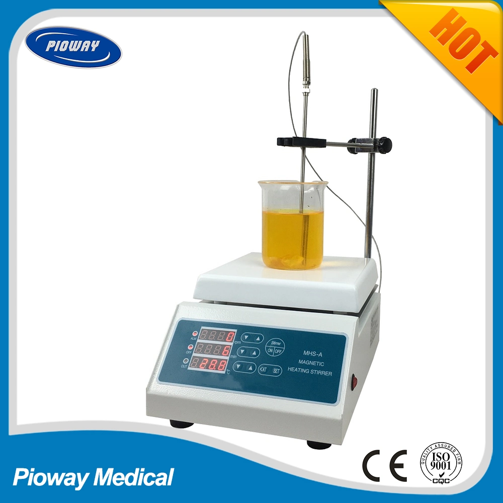 Lab Mixer Machine Ceramic Magnetic Heating Stirrer (MHS-A)