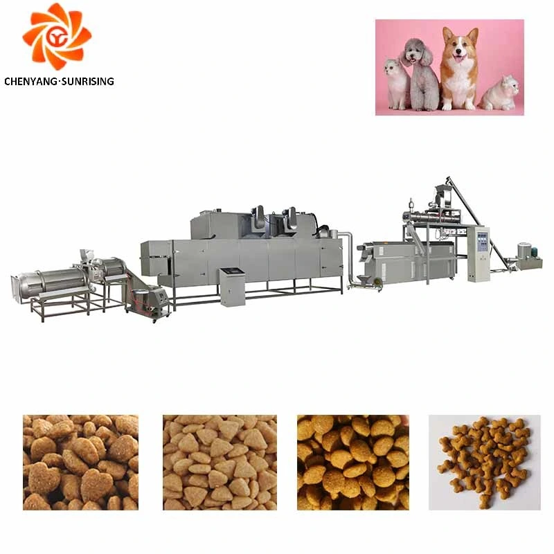 China Pet Food Making Machine + Dog Food Extruder Dies + Pets Cans Food Production Line