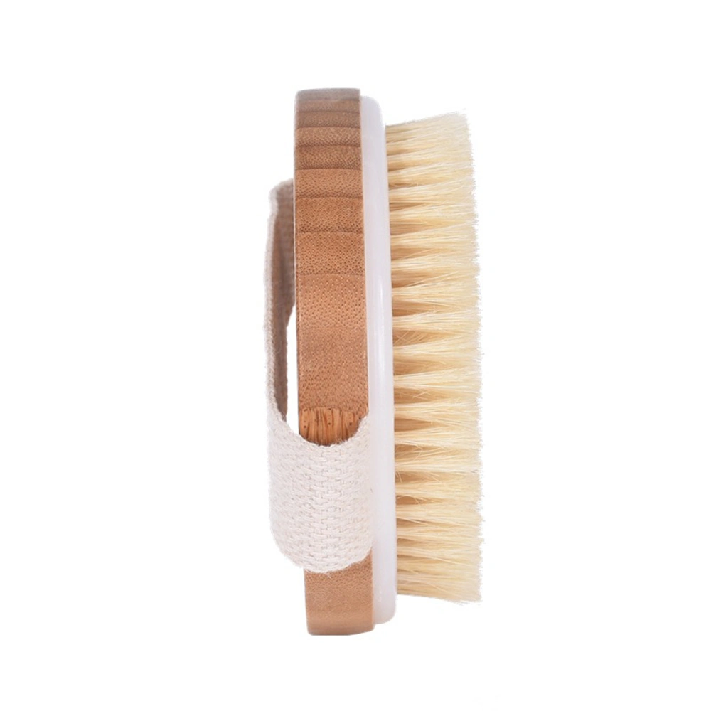 Bathroom Ware 11cm Round Head Bath Brush for Body Clean