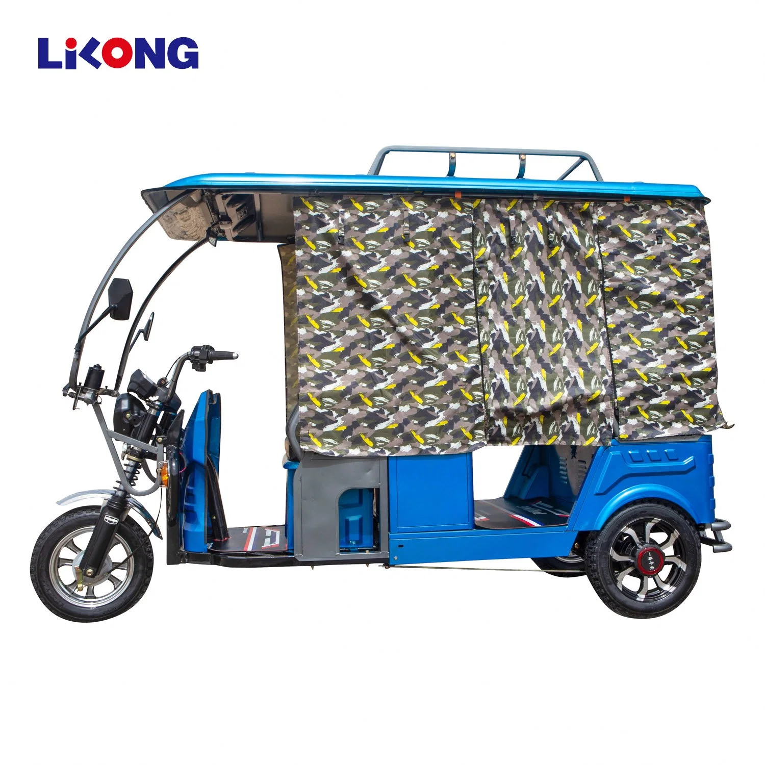 Lilong China Factory operado a bateria Auto Rickshaw Conjunto DRC