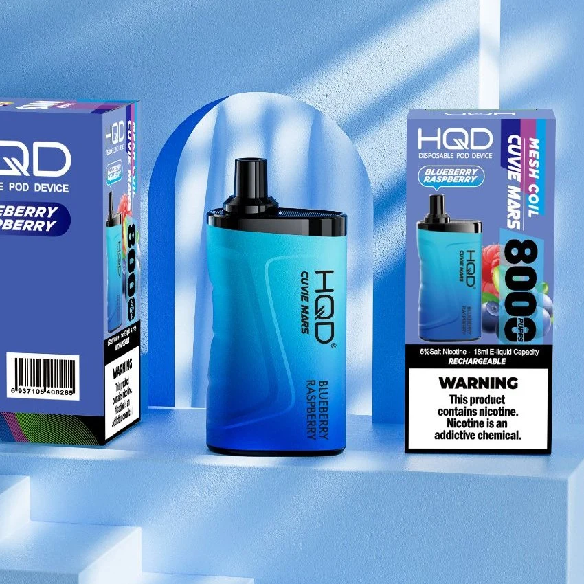 Comercio al por mayor de Vape Hqd desechables original de fábrica Titan 7000 inhalaciones Ecigarette electrónico 8000 100000 50mg