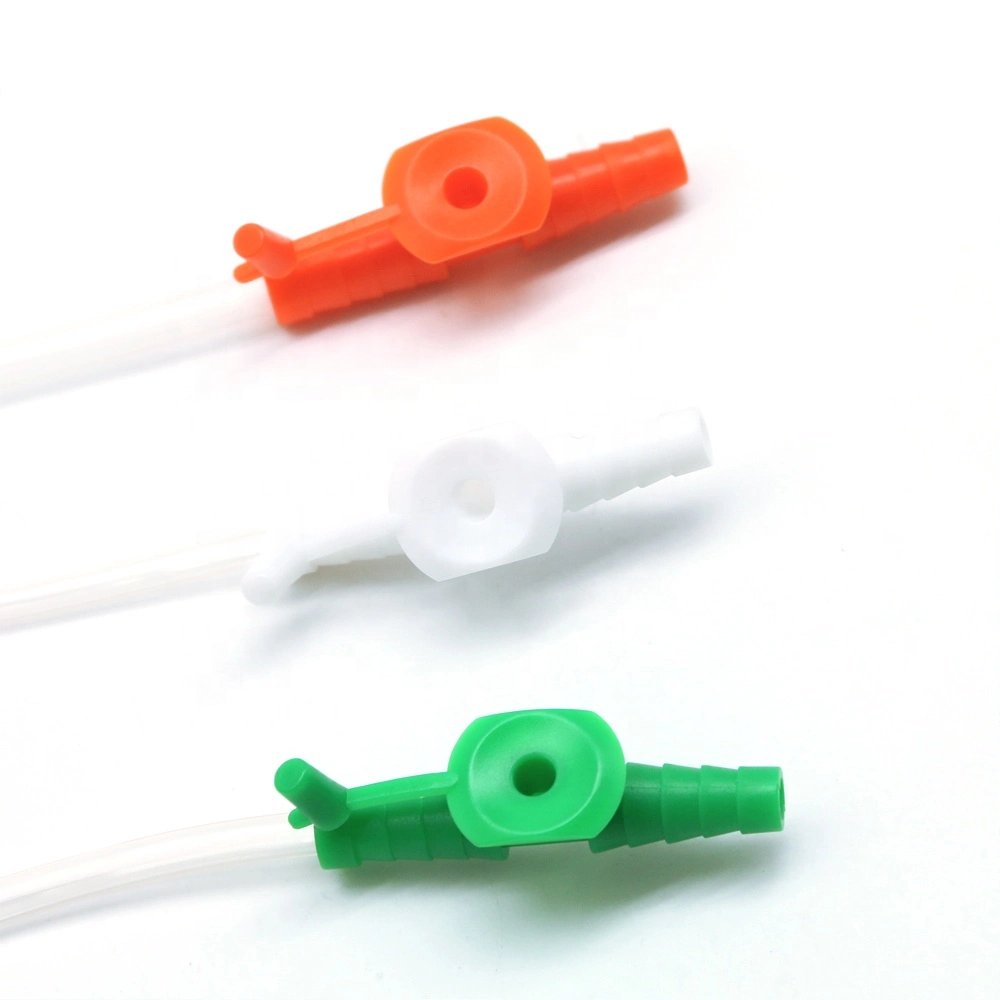 Suction Catheter with Thumb Control