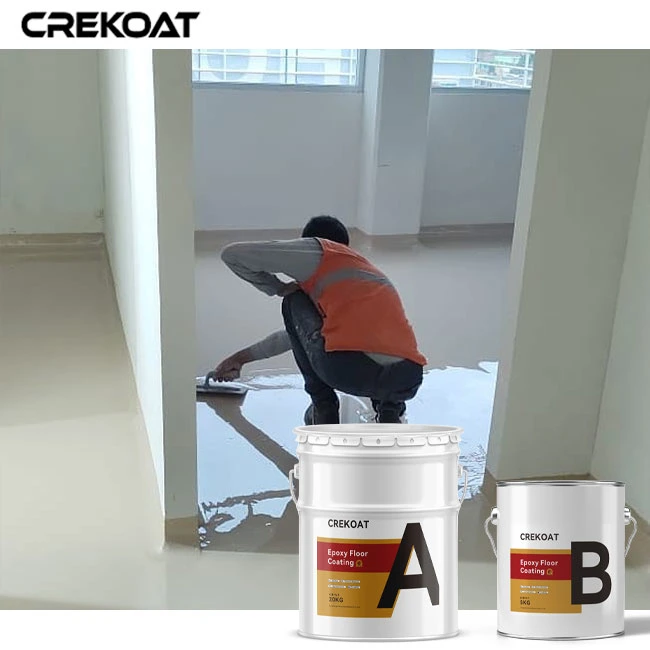 Anti Skid Epoxy Flooring Preparing New Concrete for Epoxy