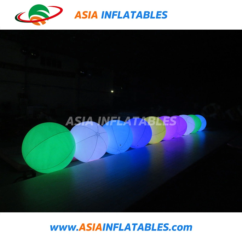 2019 Popular PVC Inflatable LED Advertising Balloon LED Lighting Balloon for Party