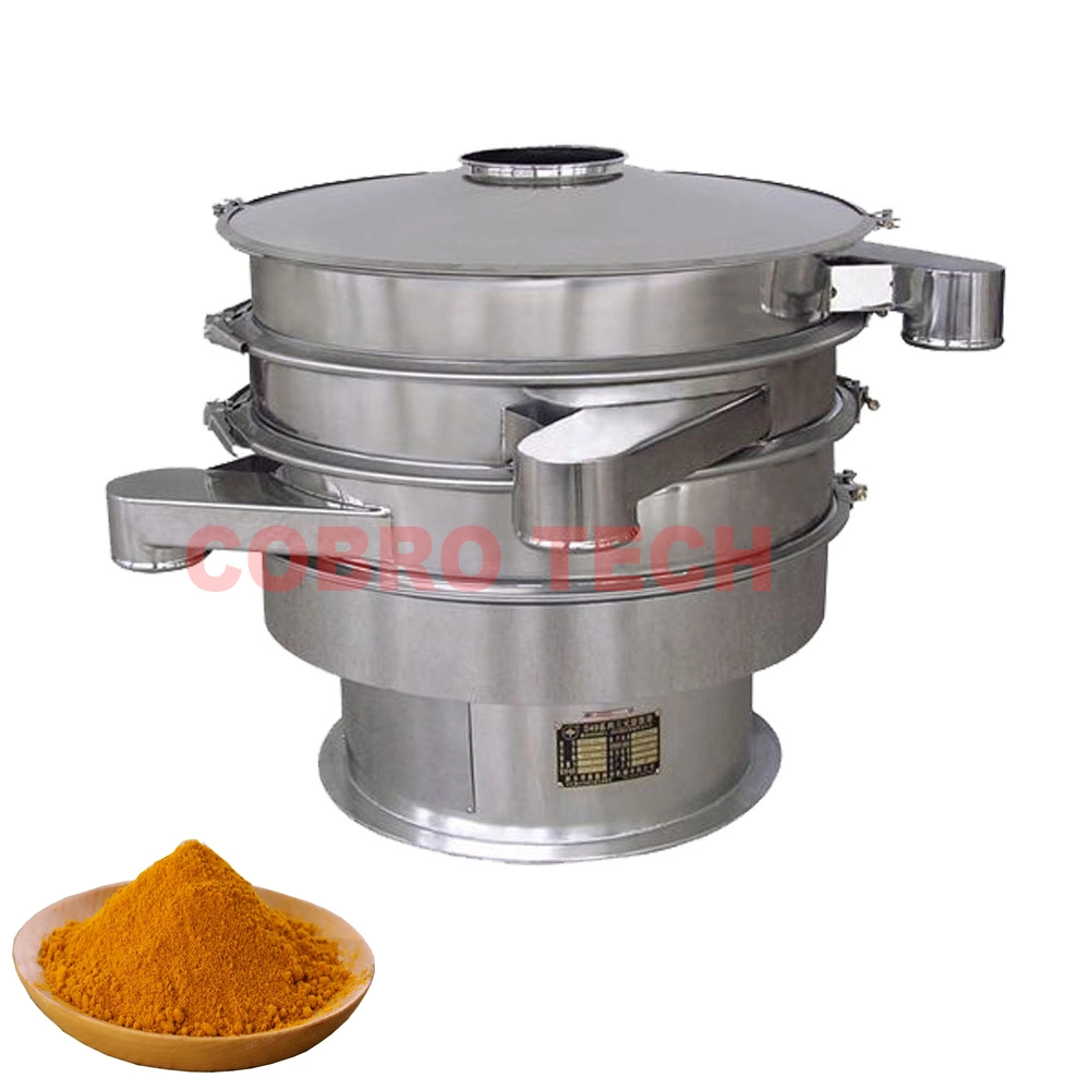 High Precision Multilayer Sieving Circular Rotary Vibrating Screen