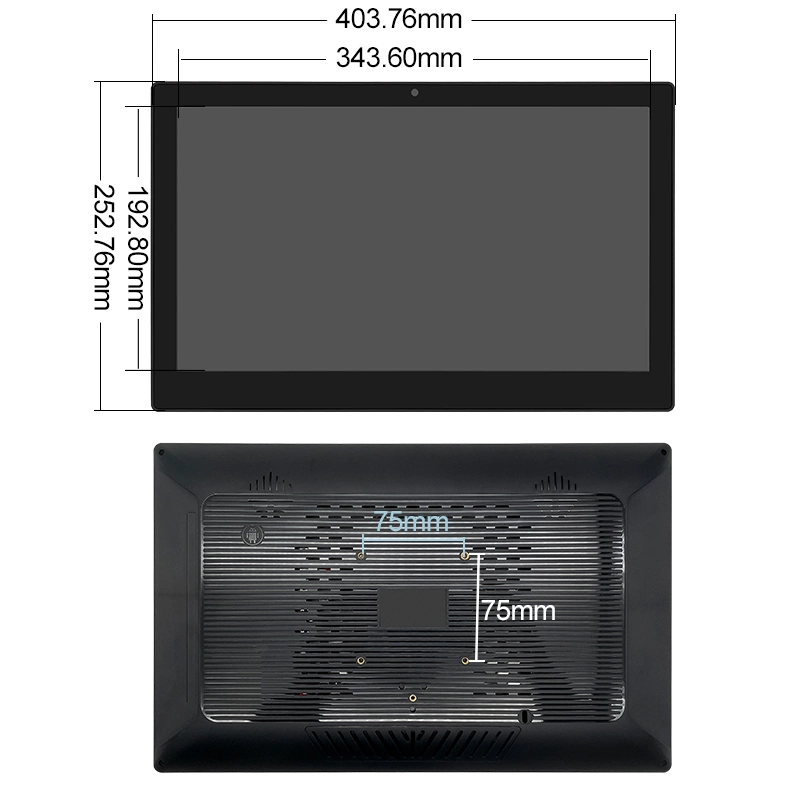 10.1 12 13 14 15.6 18.5 El 21 de 23 pulgadas táctil HDMI Vesa IPS 1920*1080 RK3288 2GB de RAM+16GB ROM Android Tablet plana Monitores Táctiles de capacitancia en un solo toque PC