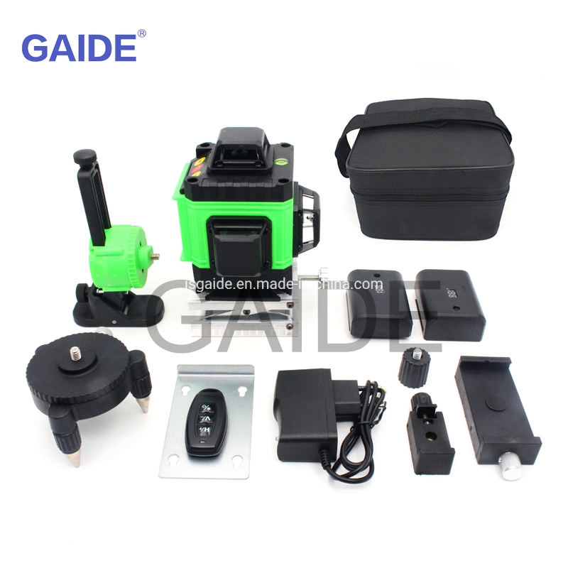 Self Leveling Laser Level 4D Green