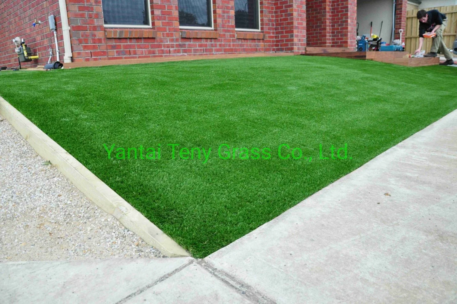 High quality/High cost performance  False Imitation Fake Artificial Synthetic Grass Turf Lawn Carpet Mat Flooring for Football Soccer Sports and Landscaping