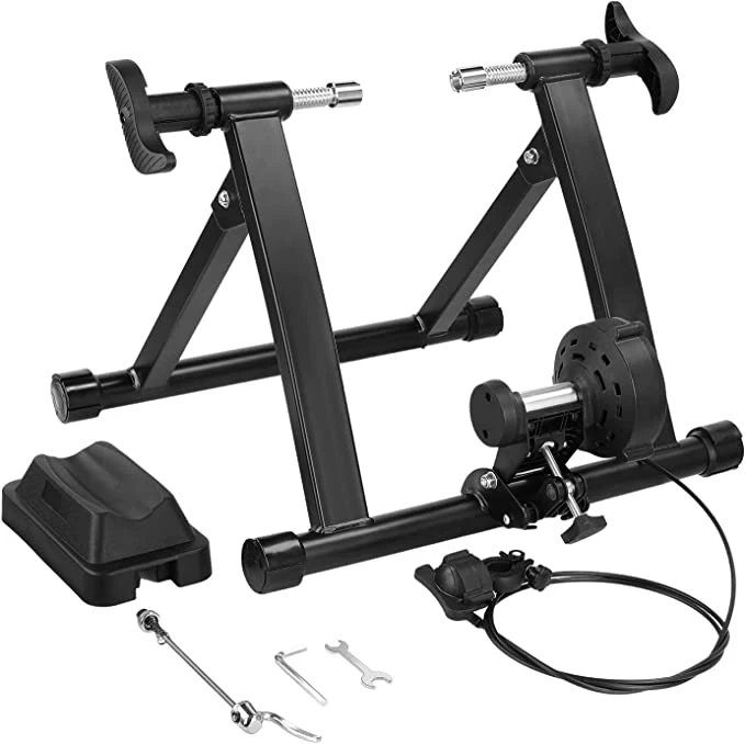 Magnetic Riding Stand with 6 Levels Resistance for Mountain & Road Bike