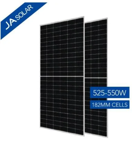 Manufacture Supply Js Mono Solar Panel 550W Half Cut Cell for Home Solar System