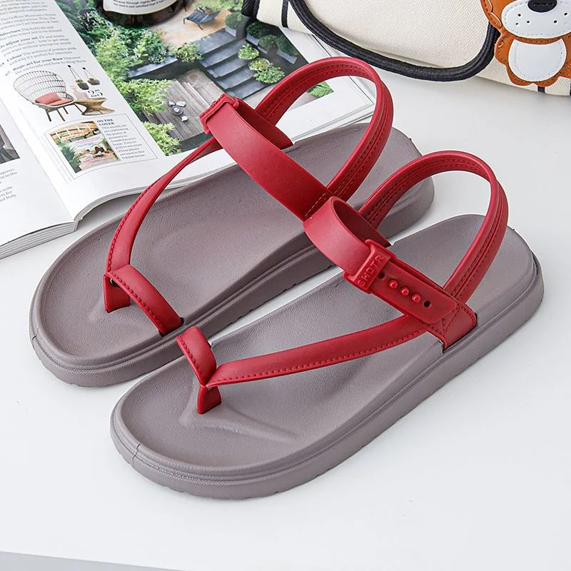 New Popular Fashion Clip-Toe Ladies Versatile Trend Comfortable Non-Slip Sandals