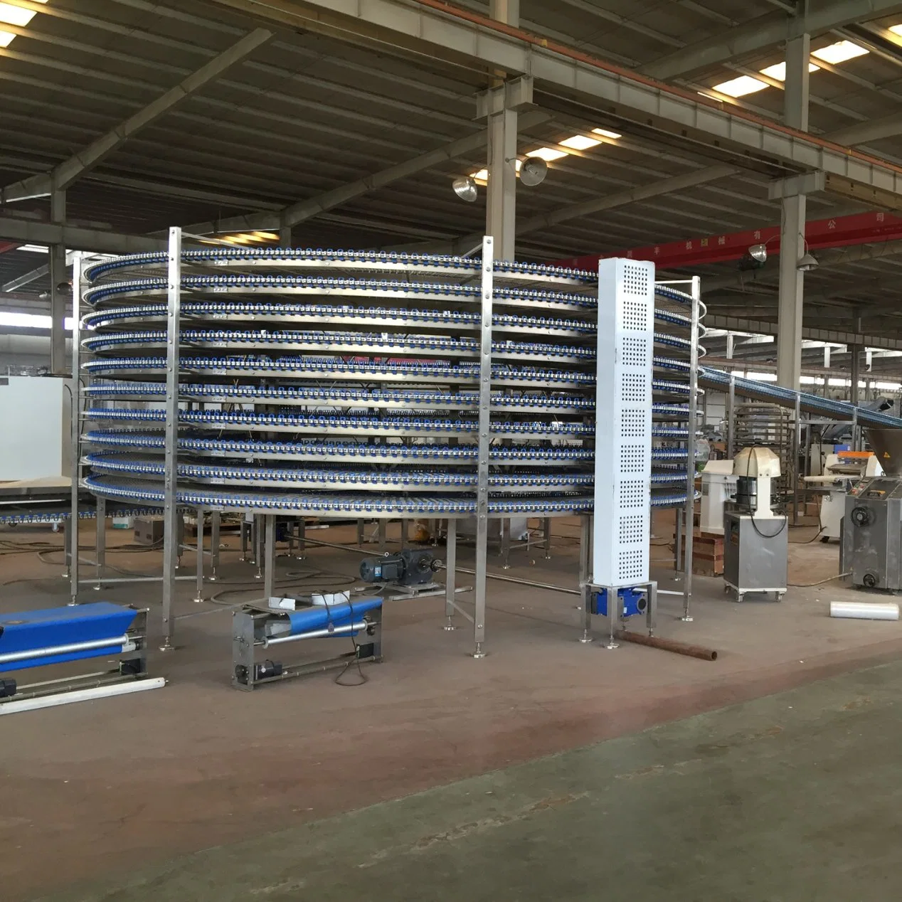 Bread Hamburger Toast Bun Cake Spiral Cooling Tower Manufacturer