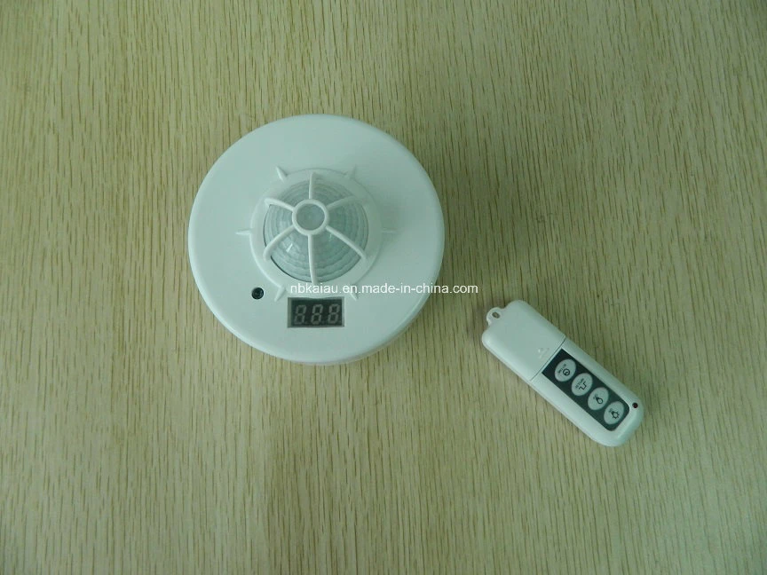 Ceiling Mount Remote Control PIR Motion Detector with Remote Control (KA-WR01)
