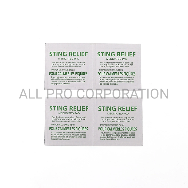 Sting Relief Medicated Pad