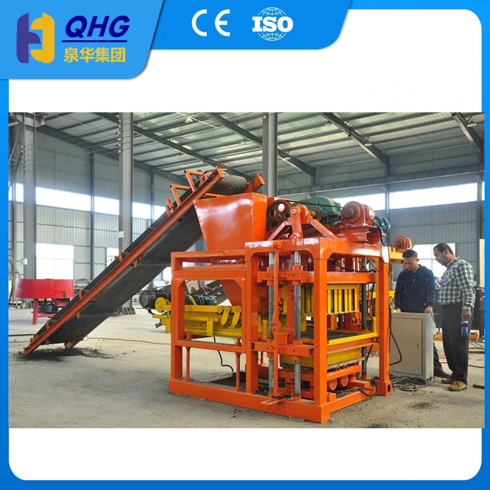 Automatic Brick Making Machine with Computer Controlled (Qtj4-28)