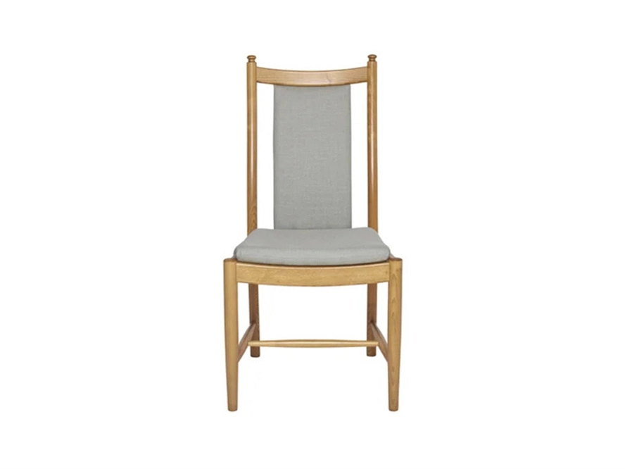 Modern Solid Oak Wood Frame with Padded Seat Wooden Dining Chair Used in Home Hotel Restaurant Dining Room Wedding Party Furniture