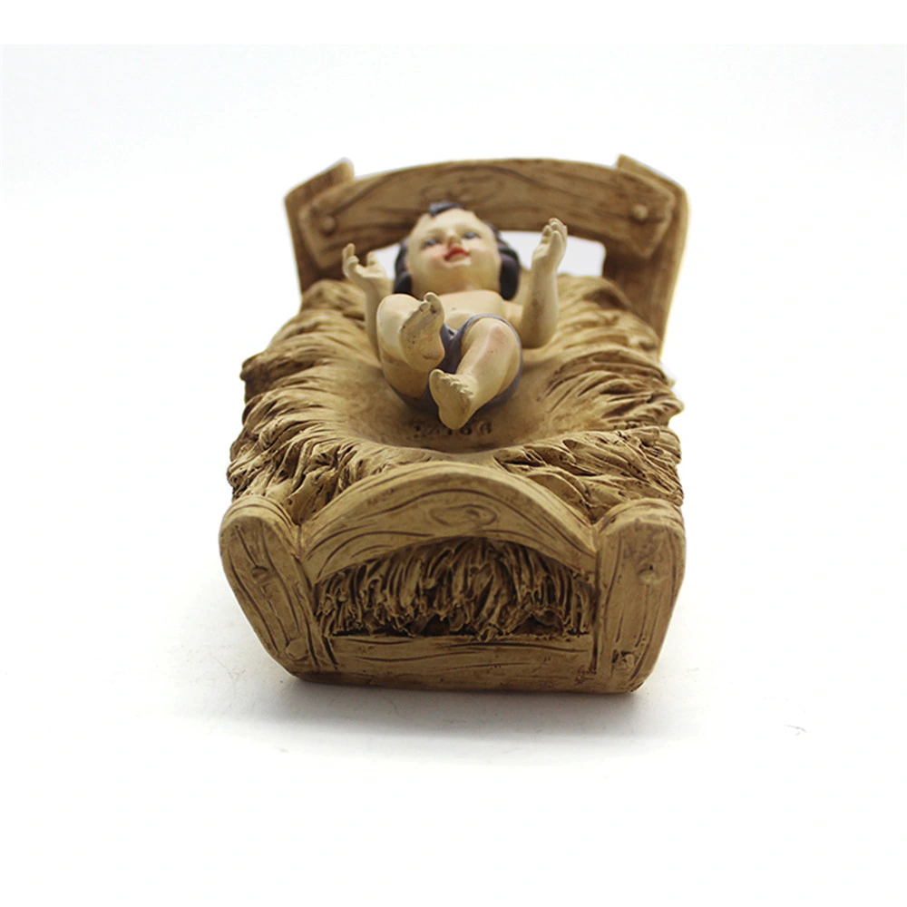 Ручной работы Христианство религиозный Ресин Сувенир Baby Jesus Figurine