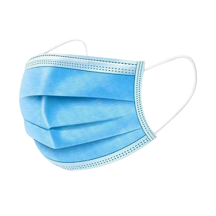 Colorful Disposable Non Woven Face Mask 3ply Earloop