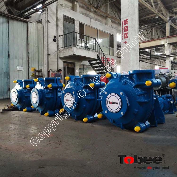 Tobee Cyclone Feed 8/6 Slurry Pump for Iron Ore Concentrate and Stock Pump