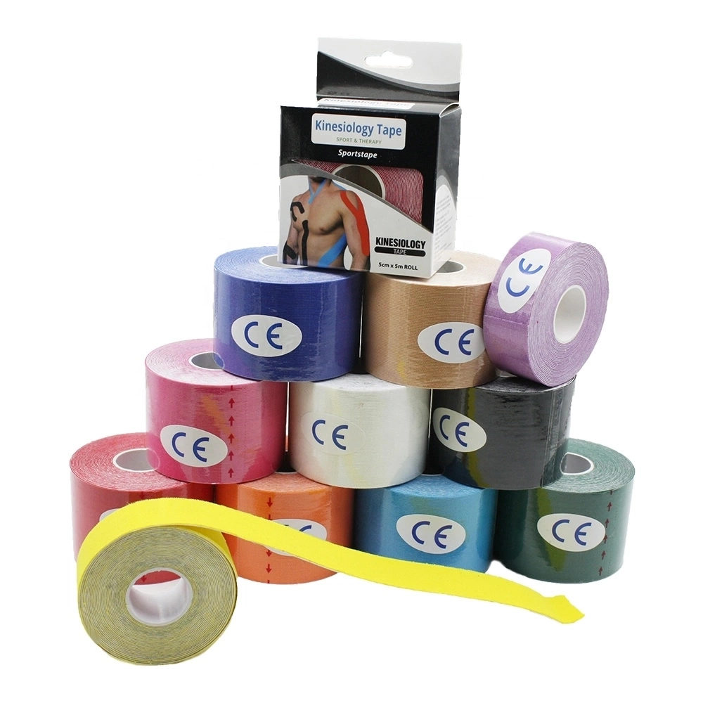 Venta caliente protectora Multicolor musculares médicas Kinesiología/Kt Tape