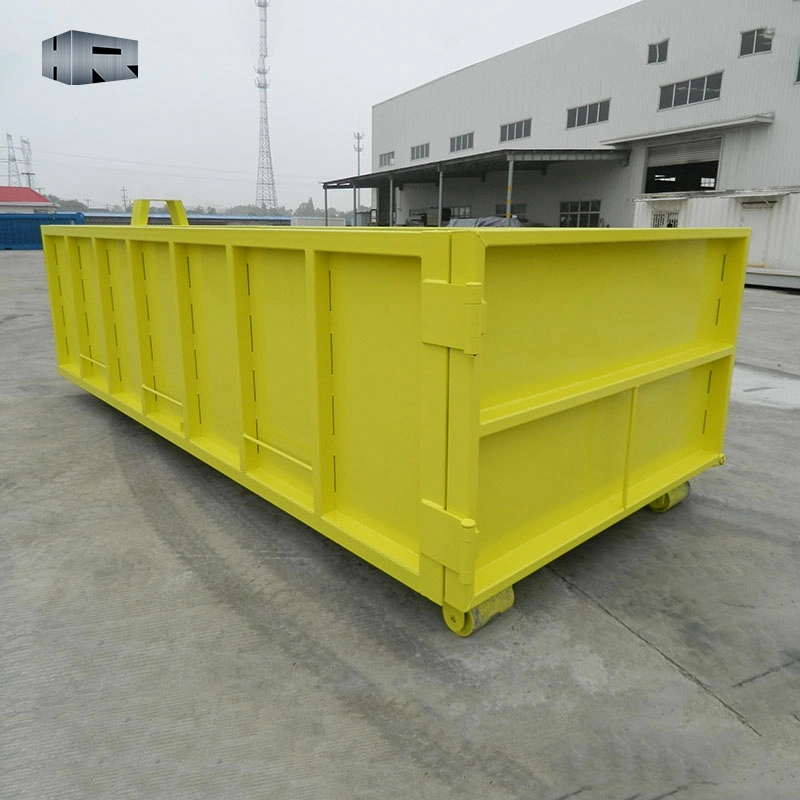 10m Storage Cargo Hook Lift Bins with Door