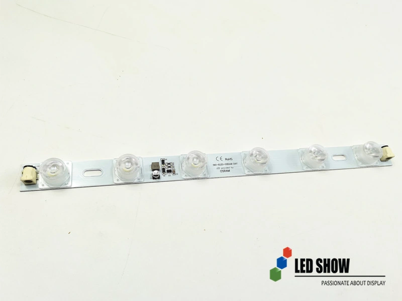 Bullet Connector UL Certified Edge-Lit Double Side LED Strip Osram for LED Display Light Box