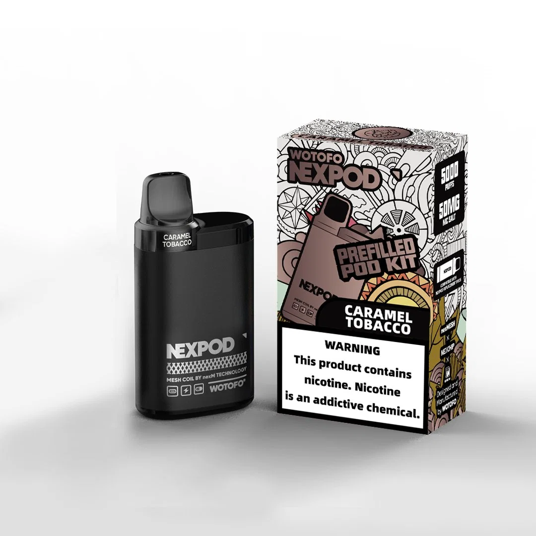 Одноразовые манжеты Vape 3500puffs для горячего продажи перезаряжаемые 8 мл Wotofo Nexpod