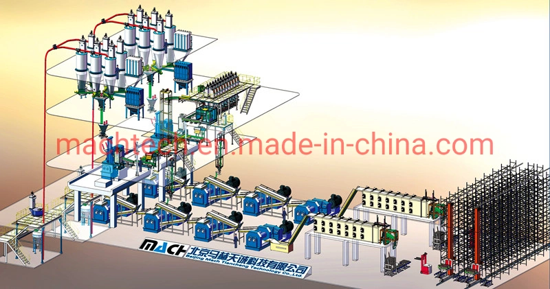 Carbon Black Pneumatic Conveying Equipment Automatic Batching System