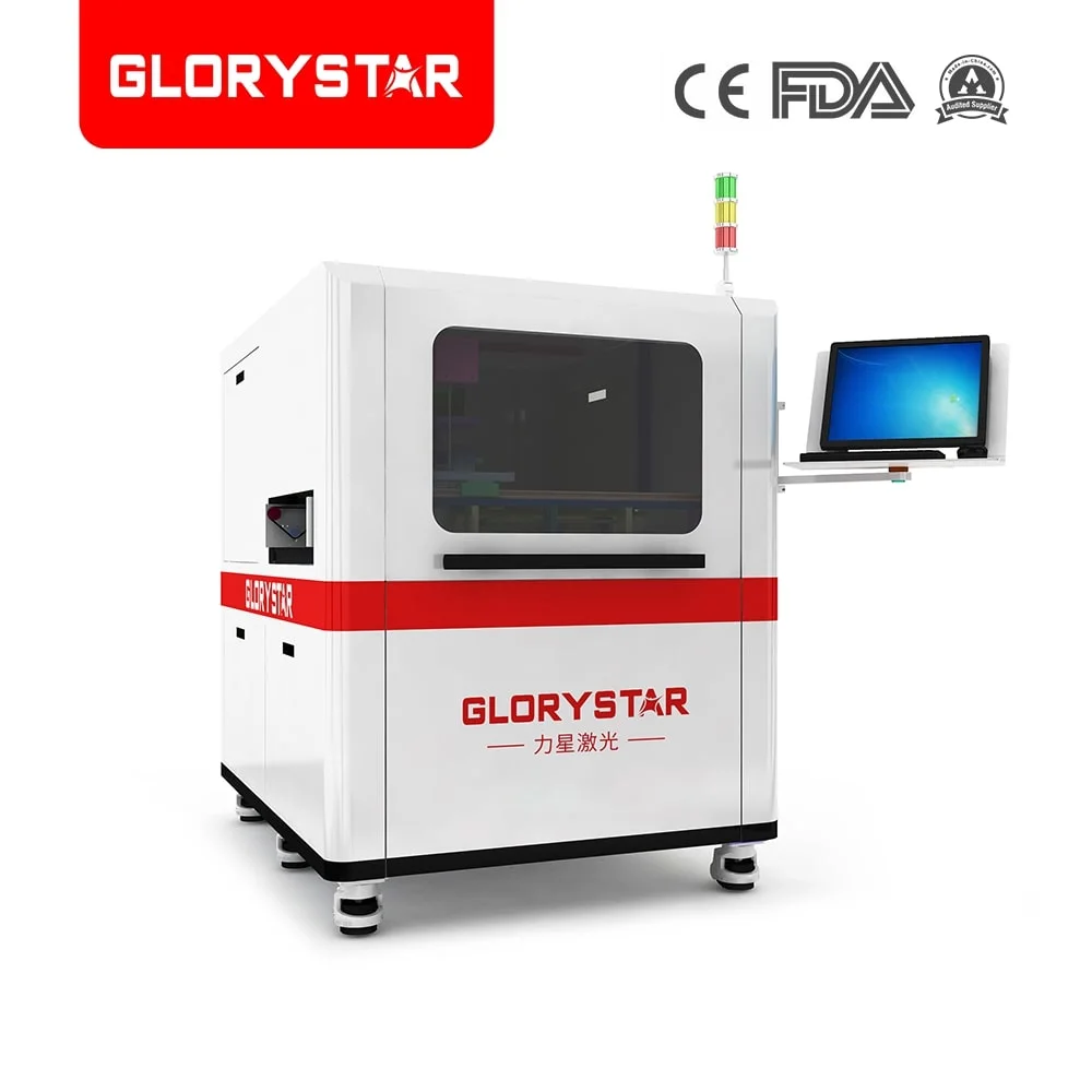 CNC 3D Fiber Engraving Equipment for Industrial Laser Application