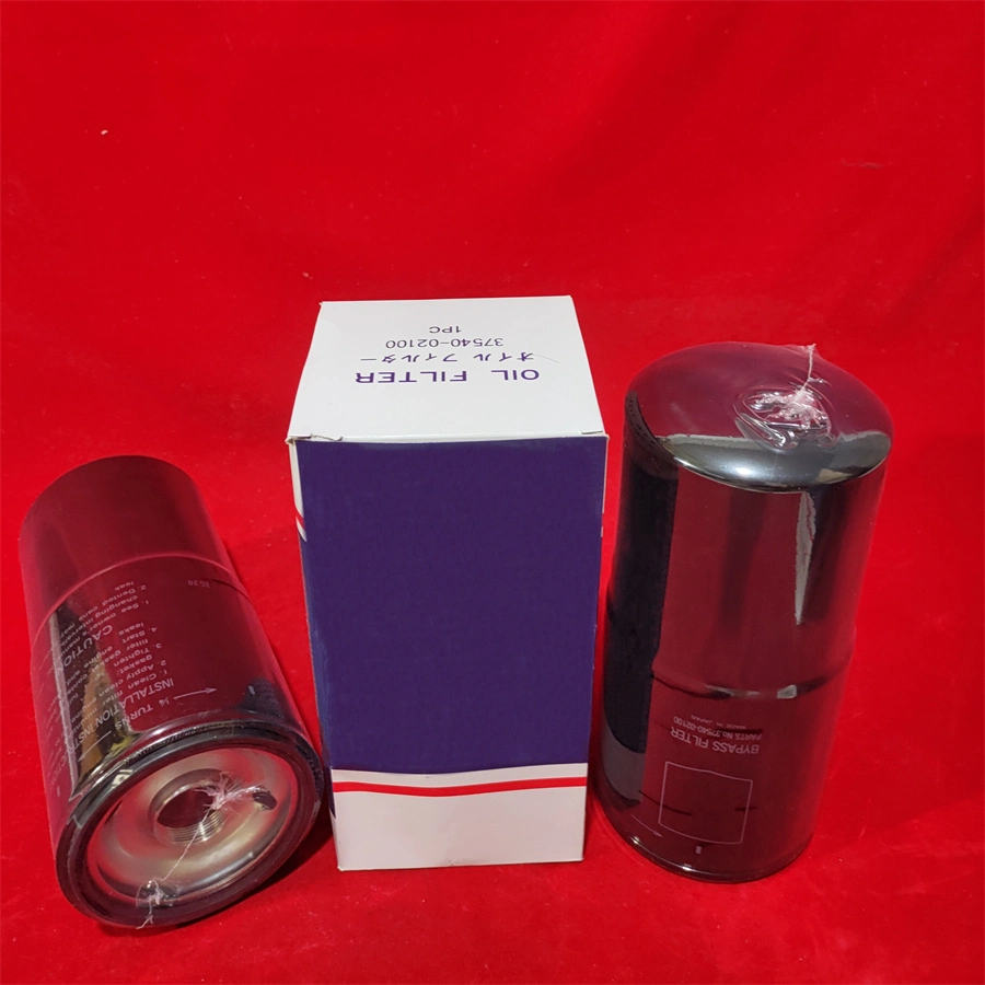 Filtro de aceite de alta calidad 37540-11100 para piezas motor diésel