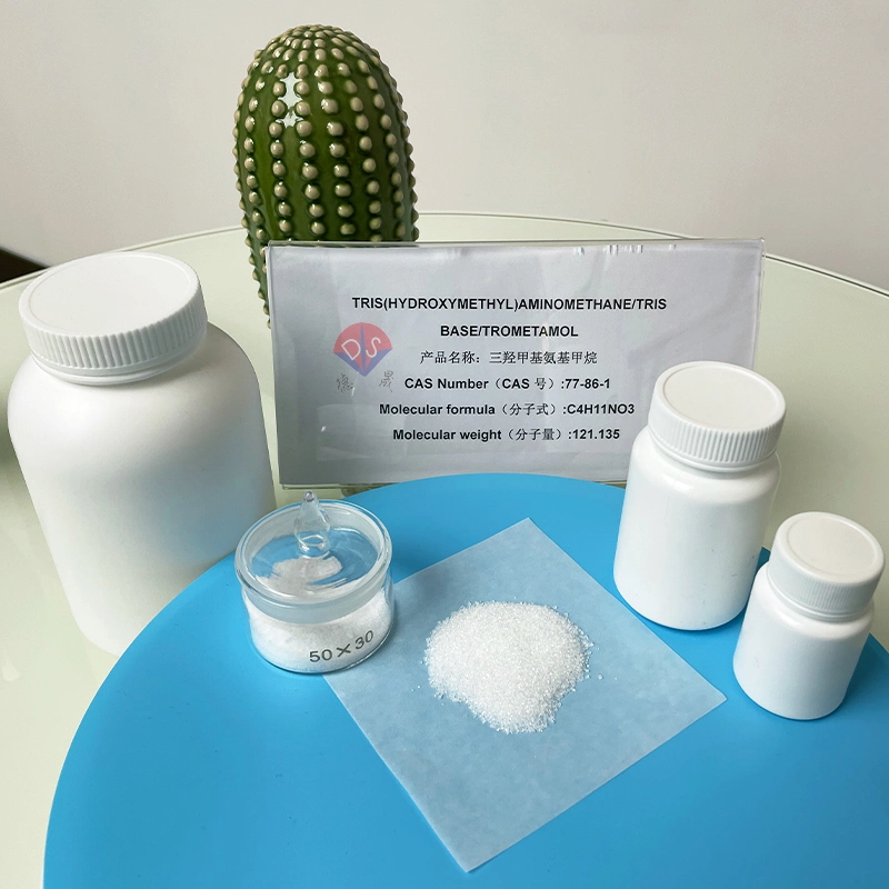 Tris Buffer 77-86-1 Chemicals Buffer Solution pH Value Regulators Trometamol Tris (hydroxymethyl) Aminomethane