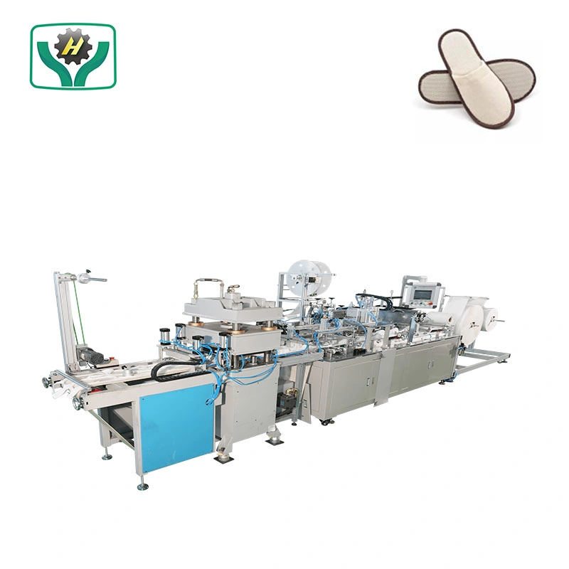 Shoes Machine China Made 5 Star Hotel Sewing Anti-Slip Salon Natatorium Guest High-Class Disposable Slippers Equipment