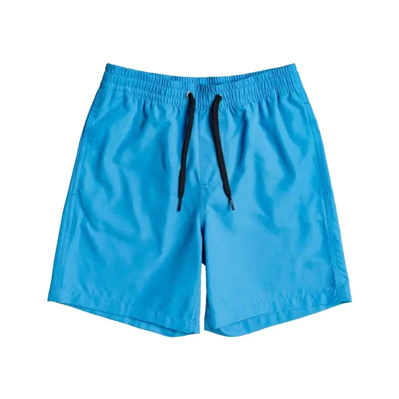 Твой логотип Синий цвет Мужская одежда Мода плавательные линии Короткие с Zipper Fly