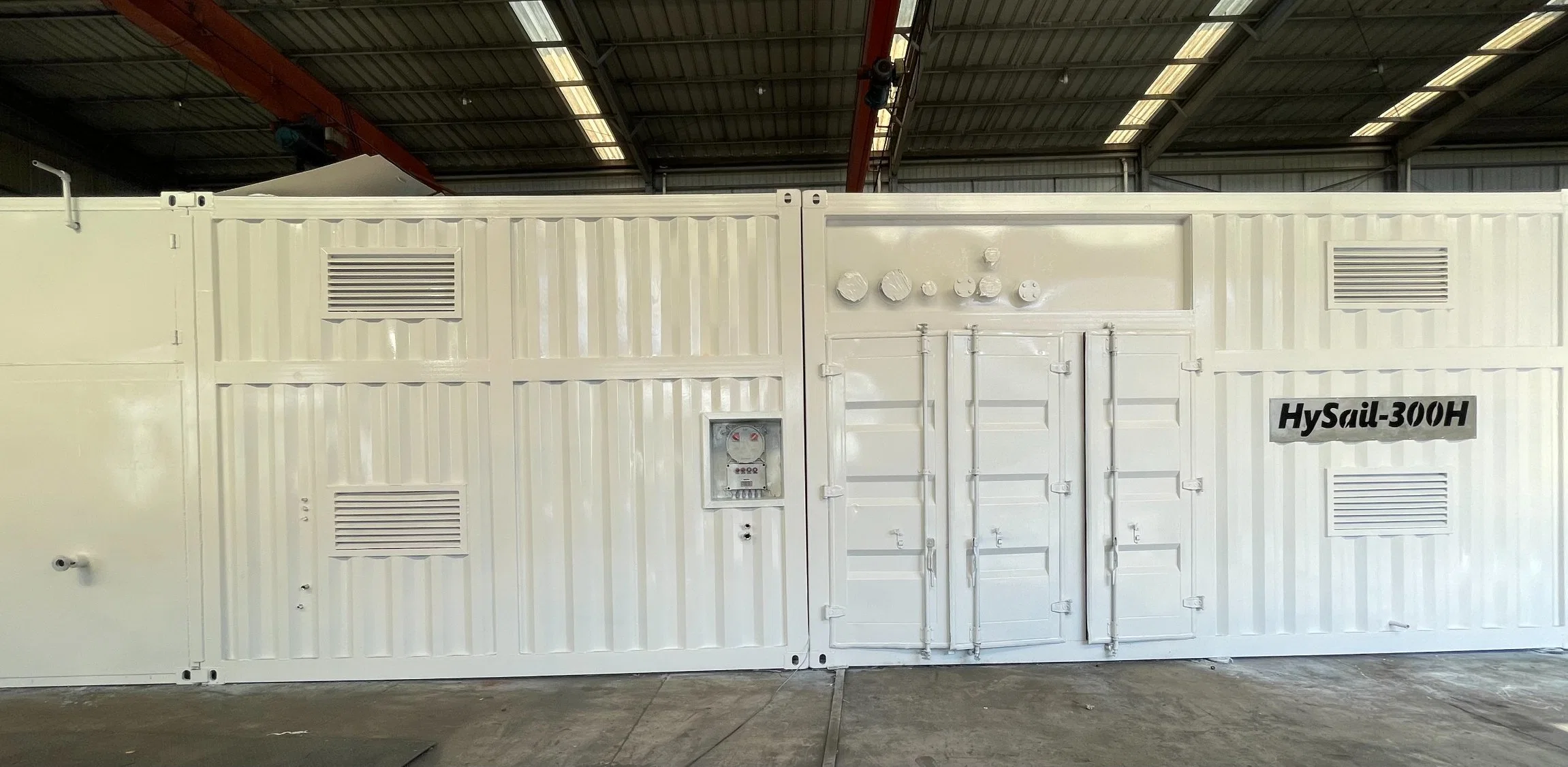 Container Typ Erdgas Dampf Wasserstoff Produktionsanlage H2 Anlage Wasserstoffgenerator