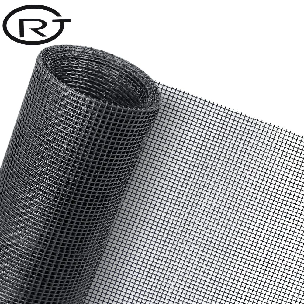 Black Powder Coated 316 Marine Stainless Steel Security Screen Wire Mesh